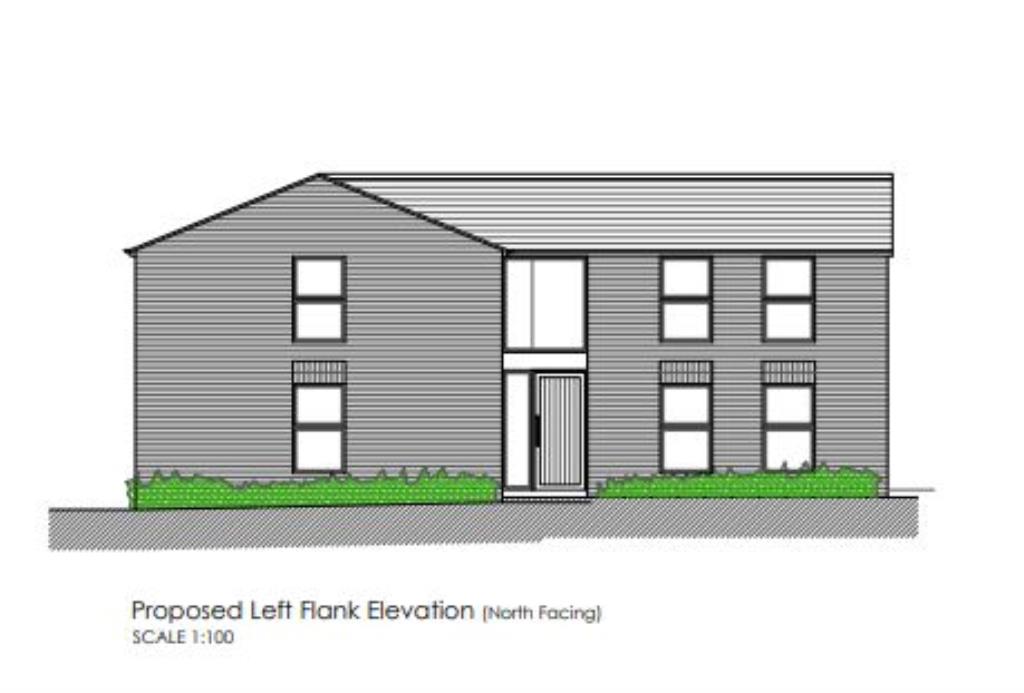Lot: 42 - OUTSTANDING RURAL OPPORTUNITY! PLANNING FOR DEVELOPMENT OF A SUBSTANTIAL RESIDENCE - Left Elevation